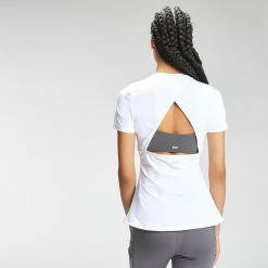 MP Clothing MP Women's Tempo Short Sleeve Top - White -Cheap Clogau Store a6ff8e8ddae44fdd83e07ea2bbc4c716