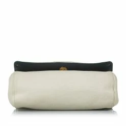 Chloe Pre-owned Vintage Chloe June Bow Flap Leather Shoulder Bag Gray - Grey -Cheap Clogau Store a8bd4bf3677e4d148ed39c7cb801faf0