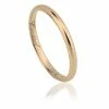 Clogau Clogau 1854 18ct Gold 2mm Wedding Ring - Rose Gold