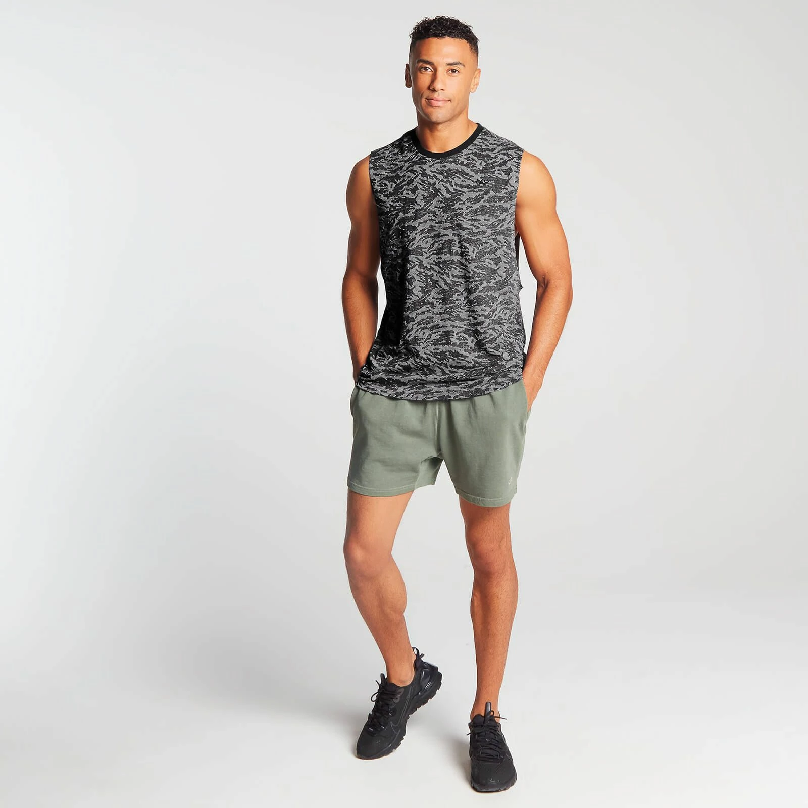 MP Clothing MP Men's Raw Training Camo Tank Top - Black 2 MP Clothing MP Men's Raw Training Camo Tank Top - Black - Image 2