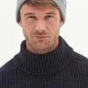 Loop Cashmere Mens Cashmere Hat in Derby - Grey