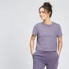 MP Clothing MP Women's Rest Day Women's Crop T-Shirt - Purple