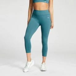 MP Clothing MP Women's 3/4 Power Leggings - Blue