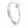Clogau Gold 10pt Engagement Ring - White