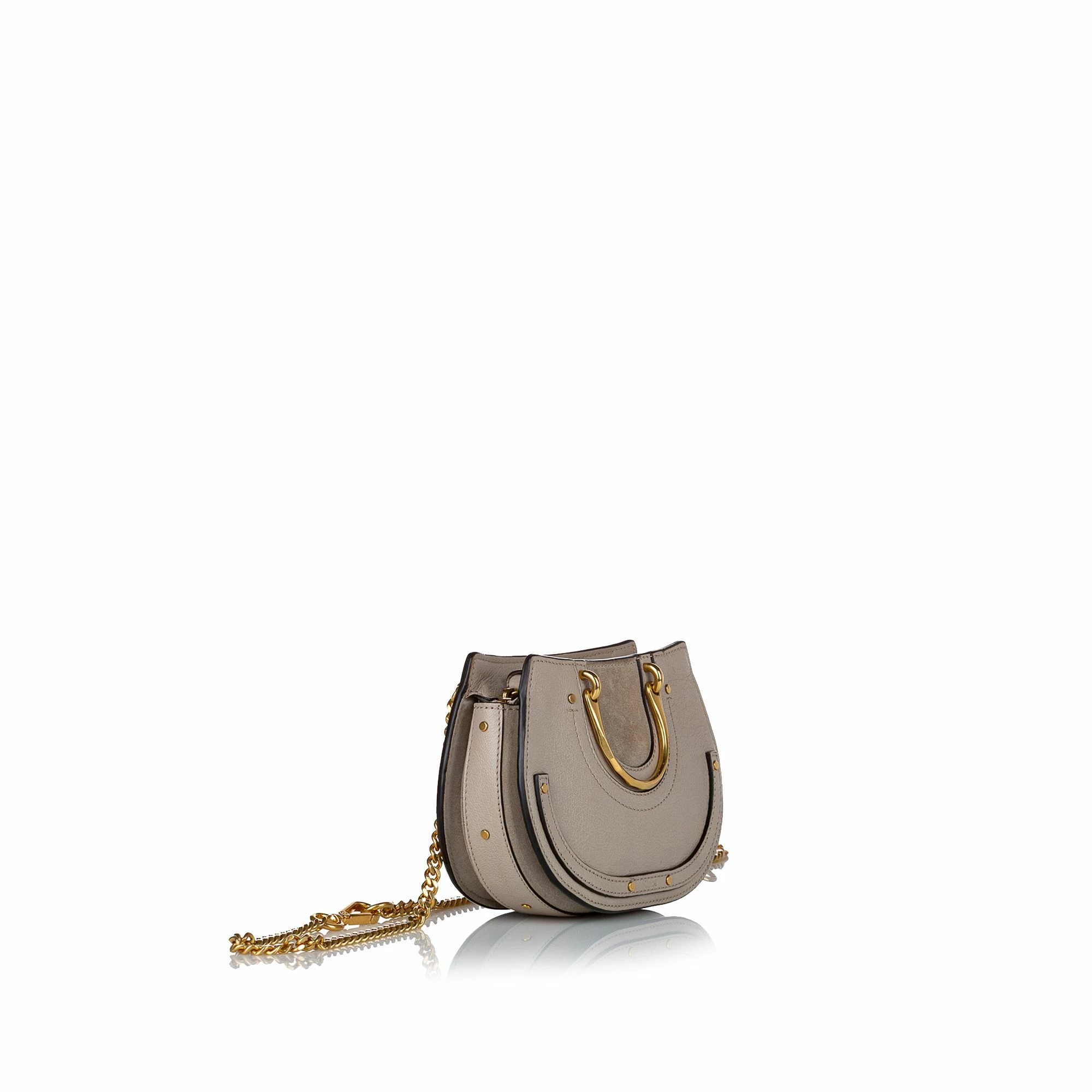 Chloe Pre-owned Vintage Chloe Pixie Leather Satchel Gray - Grey 2 Chloe Pre-owned Vintage Chloe Pixie Leather Satchel Gray - Grey - Image 2