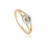 Clogau Daisy Ring - White