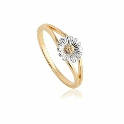 Clogau Daisy Ring - White