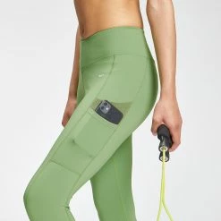 MP Clothing MP Women's Tempo 7/8 Leggings - Green -Cheap Clogau Store e002478490cc438a9fded1ccc4cfb31b