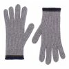 Loop Cashmere Mens Cashmere Gloves in Derby - Grey