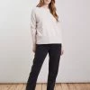 Loop Cashmere Easy Cashmere Sweatshirt in Ballet Pink