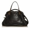 Chloe Pre-owned Vintage Chloe Paraty Leather Satchel Black