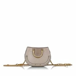 Chloe Pre-owned Vintage Chloe Pixie Leather Satchel Gray - Grey