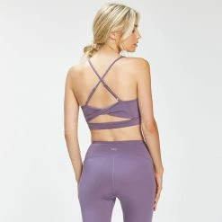 MP Clothing MP Women's Composure Twist Back Sports Bra - Purple