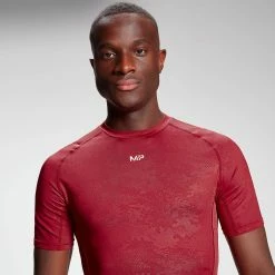 MP Clothing MP Men's Engage Short Sleeve Baselayer - Red -Cheap Clogau Store ee330c78d7254b6e90bb9b87cda5ae25
