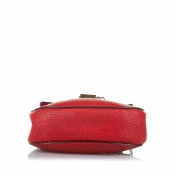 Chloe Pre-owned Vintage Chloe Drew Leather Crossbody Bag Red 8 Chloe Pre-owned Vintage Chloe Drew Leather Crossbody Bag Red -Cheap Clogau Store f0b56389c8ce442788b57ab9575a5011