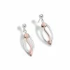 Clogau Through These Eyes Earrings - Silver
