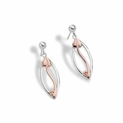 Clogau Through These Eyes Earrings - Silver